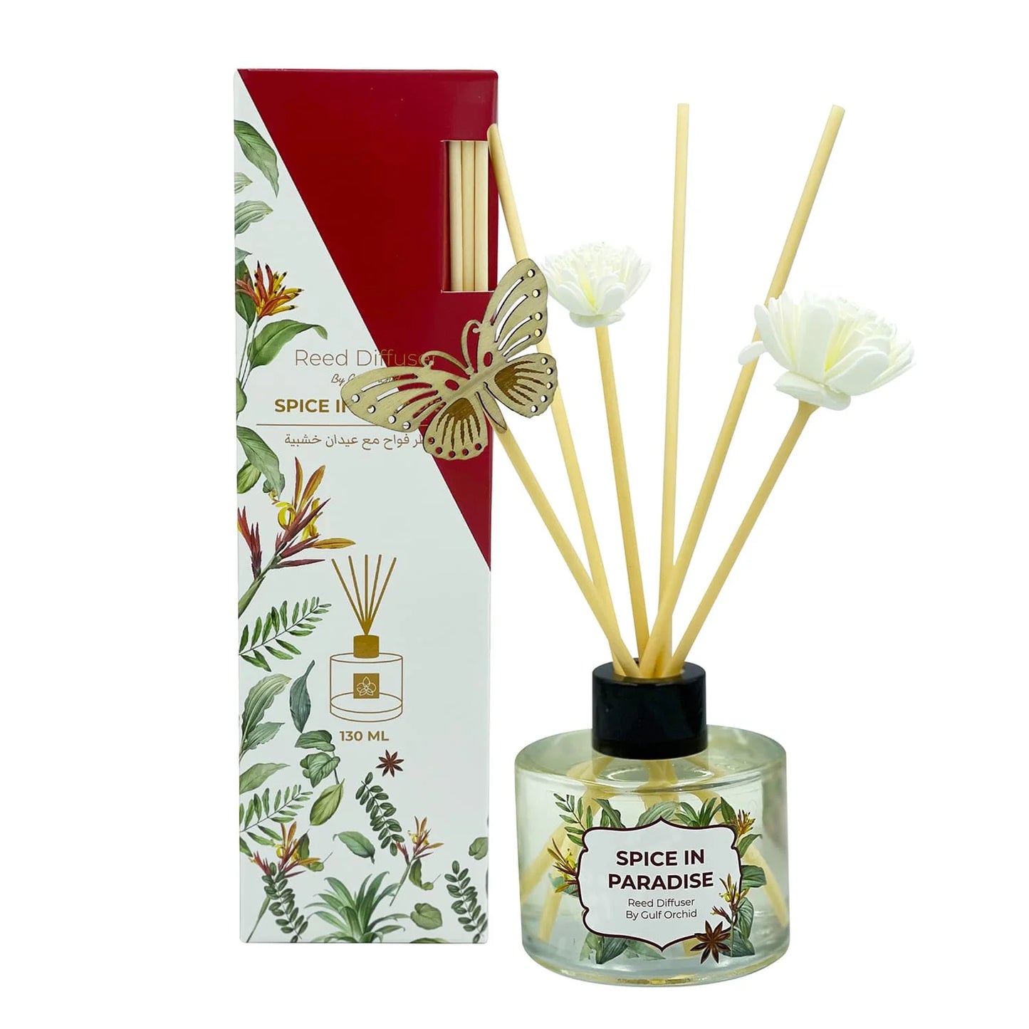 Gulf orchid reed diffuser