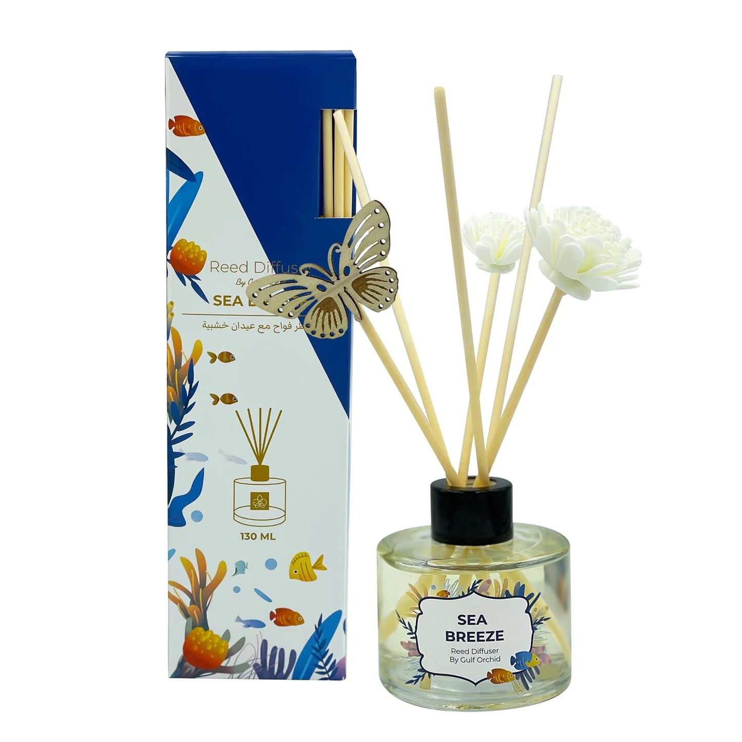 Gulf orchid reed diffuser